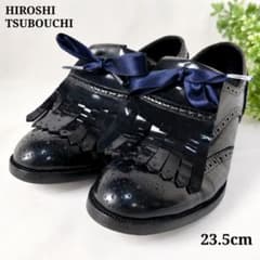HIROSHI TSUBOUCHI ウィングチップ ドレスシューズ 23.5cm - メルカリ