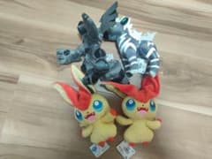 ポケモン ベストウイッシュ イッシュ地方 ぬいぐるみ 4個セット - メルカリ