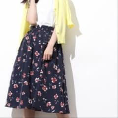 VIS花柄スカートのサムネイル