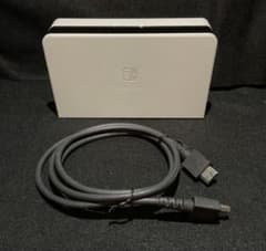 Switch ドック ホワイト 有機EL & HDMIケーブルのサムネイル