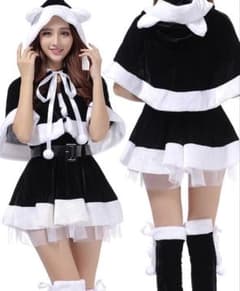 ブラック サンタ コスプレのサムネイル