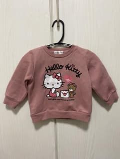子供服 キティちゃん 裏起毛トレーナーのサムネイル