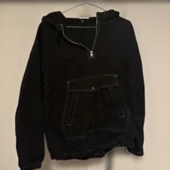 sedacle ハーフジップ パーカー ブラックのサムネイル