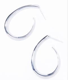 IRIS47 curving pierce SV シルバー925 ピアス IRIS47 curving pierce SV シルバー925 ピアス - メルカリ