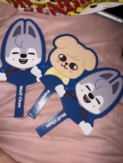 SKZOO うちわ 3枚セット Wolf Chan PuppyMのサムネイル