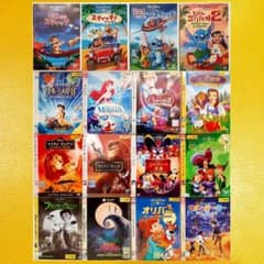 ディズニーリトルマーメイド美女と野獣アラジンライオンキング