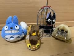 ジブリ　隣のトトロ　ぬいぐるみセットのサムネイル