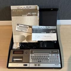 SHARP CE-150 ポケットコンピュータ 本体　電源入ります　動作未確認 美品SHARP PC-1500 ポケットコンピュータ & プリンターCE-150 - メルカリ