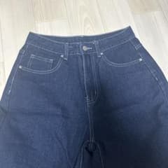 レディース ハイウエスト デニムパンツのサムネイル