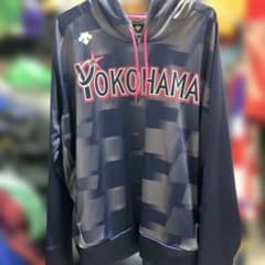 ベイスターズ　デサント製　プラクティスフーディ　サイズL 横浜DeNAベイスターズ デサント プラクティスフーディ サイズL - メルカリ