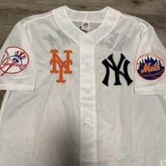 極美品Majestic MLB NY SUBWAY SERIES Jersey白 極美品Majestic MLB NY SUBWAY SERIES Jersey白 - メルカリ