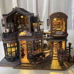 b*k様 ドールハウス ミニチュアキット　（完成品）のサムネイル
