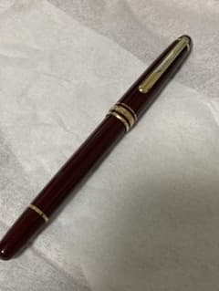 MONTBLANC 万年筆 ボルドー ゴールド モンブラン 14K/585 - メルカリ