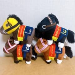 サラブレッドコレクション　競馬 ぬいぐるみ馬 まとめ売り サラブレッドコレクション ぬいぐるみ4種 馬 競馬 プレゼント 新品