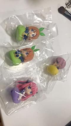 五等分の花嫁 ガチャガチャのサムネイル