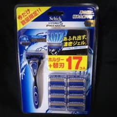 シック ハイドロ5 ホルダー+替刃17コのサムネイル