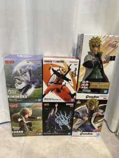 NARUTO フィギュア ナルト サスケ ミナト 我愛羅 君麻呂 6個セット
