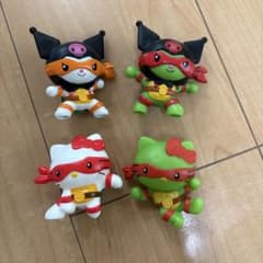 海外限定 マクドナルド サンリオ タートルズ 4点セット キティ