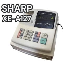 SHARP 電子レジスター　 XE-A127 SHARP XE-A127 電子レジスター - メルカリ