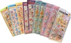 《シール70枚セット》　正規品ボンボンドロップシール　ディズニー　シール帳付き