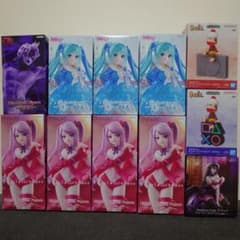 美少女フィギュアまとめ売り】初音ミク・オーバーロード・ジジ・他 計 