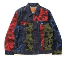 LEVI’S X BAPE ZIP FRONT TRUCKER JAKETのサムネイル