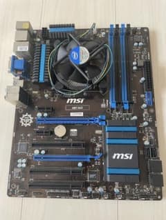 MSI H87-G43 & intel core i5 セットのサムネイル