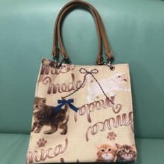 ニャンコ柄バッグのサムネイル