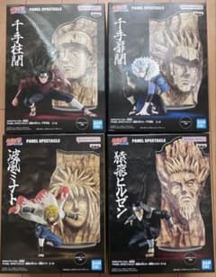 NARUTO疾風伝 PANEL SPECTACLE フィギュア 4つセットのサムネイル