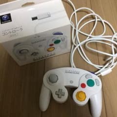 ニンテンドー ゲームキューブ コントローラ ホワイトのサムネイル