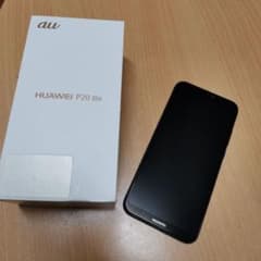 HUAWEI P20 Lite ミッドナイトブラック 64 GB auのサムネイル