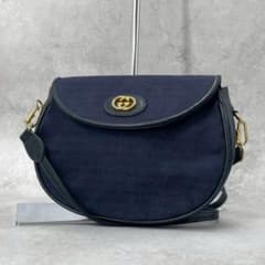 極希少◎オールドグッチ ショルダーバッグ GGキャンバス マイクロGG