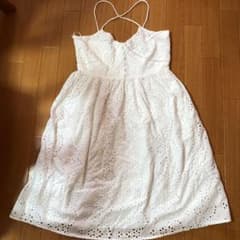 ZARA コットンレースワンピースのサムネイル