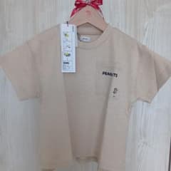 nous PEANUTS Tシャツ 110 ベージュのサムネイル