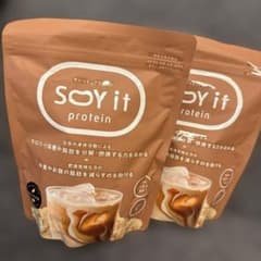 SOY it protein 2袋 カフェラテ味のサムネイル
