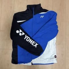 YONEX ウォームアップジャケット 青のサムネイル