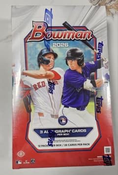 Topps 2026 Bowman Baseball JUMBO Boxのサムネイル