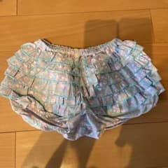 fafaフリル付き水色スカート 95cm未満のサムネイル