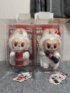 ポップマート　ラブブ　コカコーラ　2点セット　labubu popmartのサムネイル