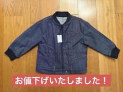新品　COMME CA FILLE デニムジャケット 110-120cmのサムネイル