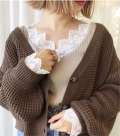刺繍スカラップレースロングスリーブ【ZOZOTOWN限定アイテム】のサムネイル