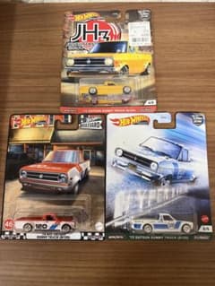 Hot Wheels '75 Datsun Sunny Truck 3台セット Hot Wheels '75 Datsun Sunny Truck 3台セット - メルカリ