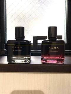 ZARA  オードトワレ100ml  ブラックレッド2本セットのサムネイル
