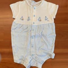 【美品】 familiarロンパース　70cmのサムネイル