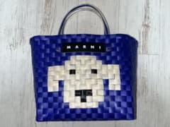 D*e様 MARNI 動物モチーフ トートバッグ かごバッグ　犬　未使用 MARNI 動物モチーフ トートバッグ かごバッグ 犬 新品未使用 - メルカリ