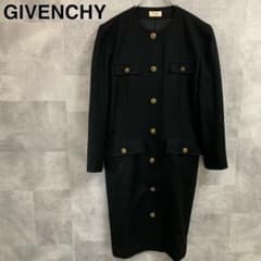 GIVENCHY フォーマルワンピース　金ボタン　ノーカラードのサムネイル