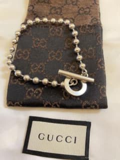 gucci シルバー　ボールチェーン　ブレスレットのサムネイル