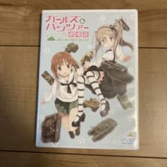 걸즈 & 팬처 극장판 DVD 케이스만!