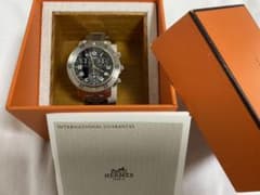 HERMES クリッパーダイバー　腕時計　クロノグラフ！！のサムネイル