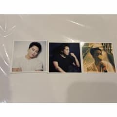 ØMIくじ E賞 スクエアフォト 3種セット 登坂広臣 OMI ④ - メルカリ